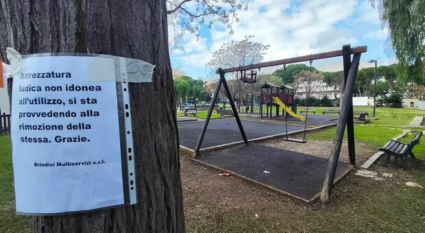 Parchi chiusi, stop alle giostrine per manutenzione Parchi chiusi, stop alle giostrine per manutenzione