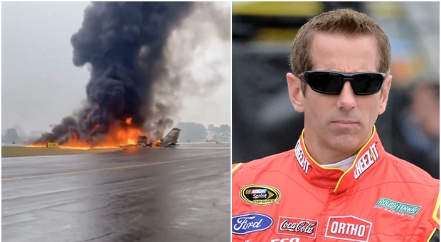 Incidente aereo, precipita il velivolo privato del pilota Greg Biffle: sei morti