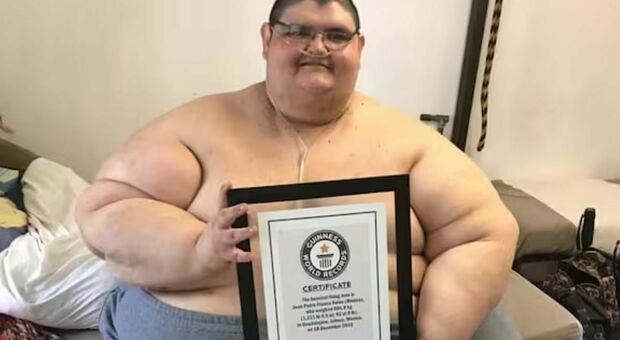 V Mehiki umrl Juan Pedro Franco, nekoč najtežji človek na svetu