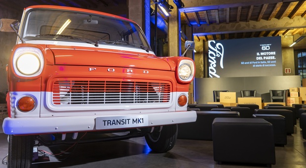 Il Transit MK1 all'evento Ford di Milano