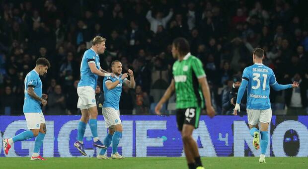  Le pagelle di Napoli-Sassuolo, i voti: i top e i flop del match del Maradona 