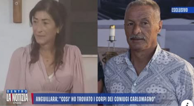  I coniugi Carlomagno trovati morti, la testimonianza esclusiva: «Così ho trovato i loro corpi» 
