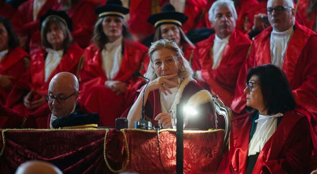  Inaugurato l'anno giudiziario, la presidente Covelli: «Ridotti gli arretrati: è la Corte di Appello più produttiva d?Italia» 