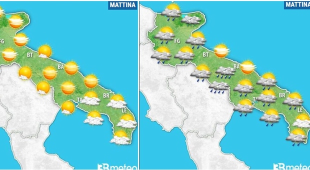 Meteo Puglia: pioggia e maltempo in arrivo dal 4 febbraio (allerta gialla). Le previsioni
