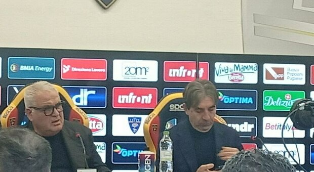 Pantaleo Corvino: «Lecce, facciamo il massimo, siamo un laboratorio. Quattro colpi funzionali. I social? Non li guardo, allo stadio applausi»