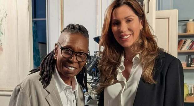 Eleonora Pieroni e Whoopi Goldberg Eleonora Pieroni e Whoopi Goldberg