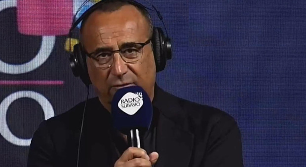 Carlo Conti a Radio Subasio