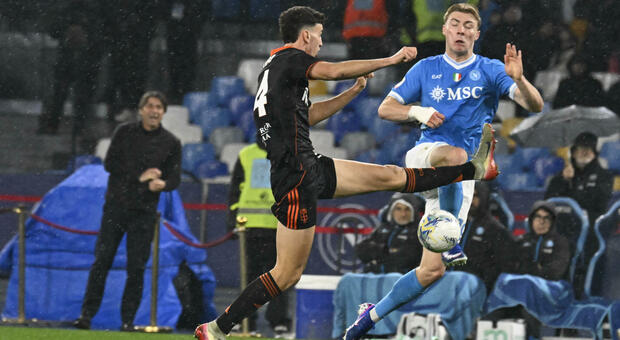 Napoli-Como, contatto Hojlund-Ramon: perché non è rosso diretto, la spiegazione