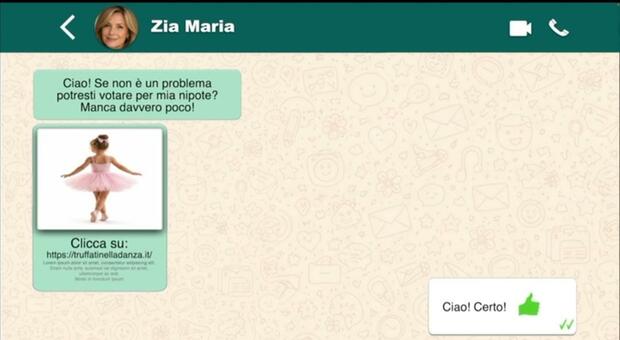  Truffa della ?ballerina?: il messaggio-trappola ora arriva su Whatsapp 
