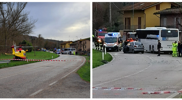 Ponte Armellina: auto si schianta contro bus Ami, muore 33enne