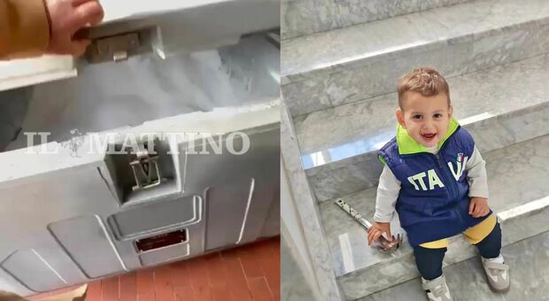  Domenico Caliendo morto al Monaldi, l'avvertenza sul frigo: «Ghiaccio secco, agente refrigerante» 