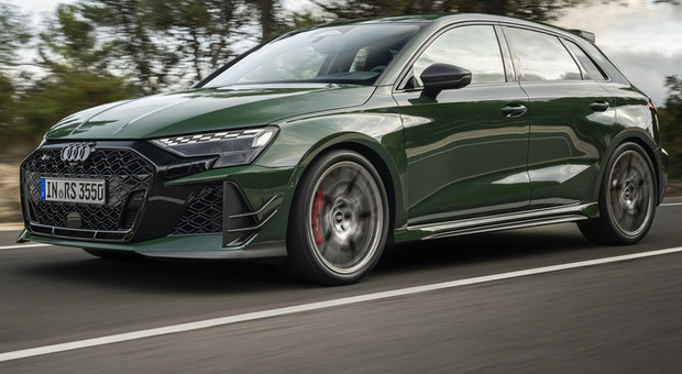 Audi Sport presenta la RS3 Competition Limited, un'edizione speciale realizzata in 750 esemplari