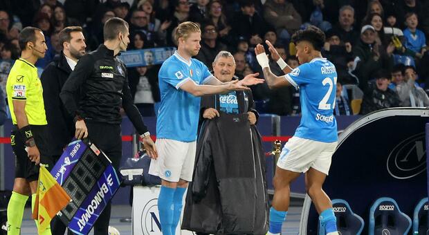  Napoli-Lecce 2-1, De Bruyne entra e accende la luce 