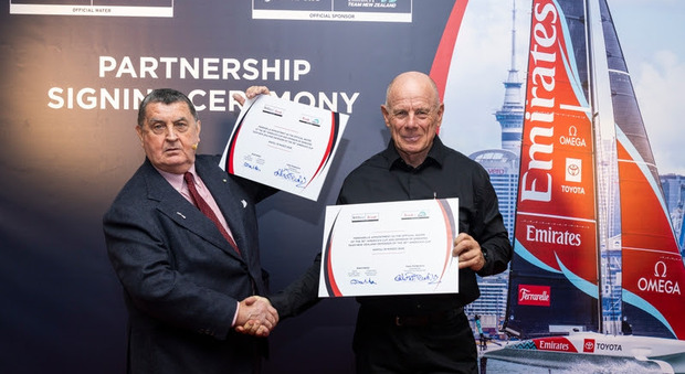  Ferrarelle lancia la Coppa America, a giugno le prime vele si alleneranno nel golfo 