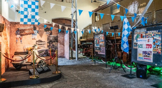  Pietrarsa, la Vespa di Maradona in mostra tra le auto storiche 