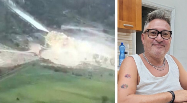  Individuata l'auto del disperso nel crollo del ponte Trigno, la figlia di Domenico Racanati: «Non abbiamo più sue notizie» 