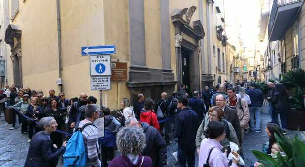  Napoli, bagno di turisti per Pasqua e Pasquetta: Cappella Sansevero sold out fino a mercoledì 