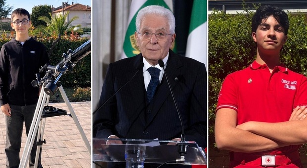  Alfieri della Repubblica, la carica dei 28 piccoli eroi nominati da Mattarella: i più giovani hanno 11 anni, ci sono tre campani 