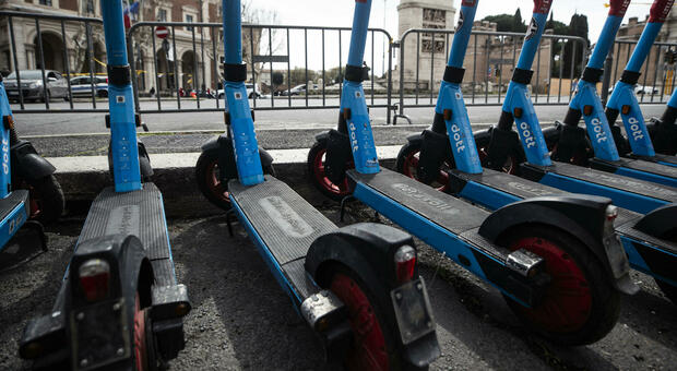 Monopattini in sharing