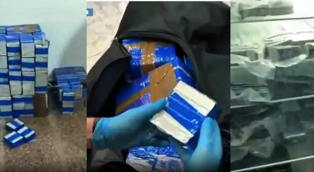  Madre e figlio nascondono oltre 600 chili di hashish in casa, nel frigorifero i panetti 