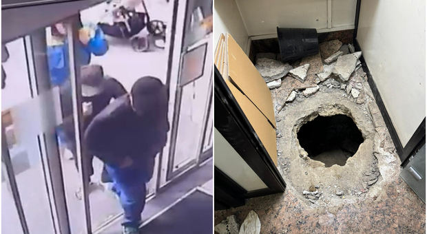  Rapina in banca a Napoli: due chilometri sottoterra per irrompere nella banca 