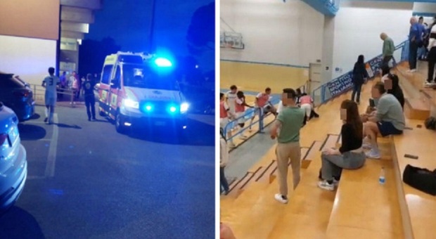  Pugni tra genitori sugli spalti durante la partita di calcetto, nella bolgia un anziano precipita dai gradoni e sbatte la testa. Partita sospesa 