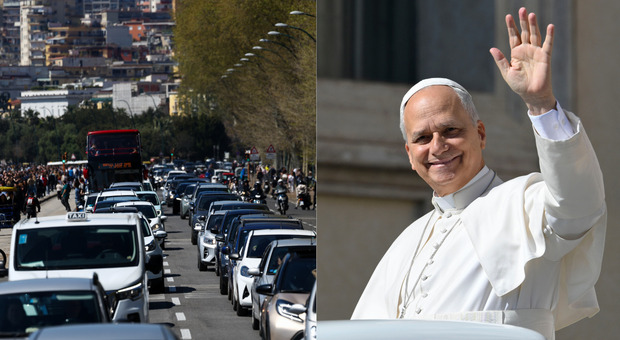 Papa Leone a Napoli, ecco il piano traffico: quali strade sono chiuse e come cambia la viabilit&agrave; in citt&agrave;