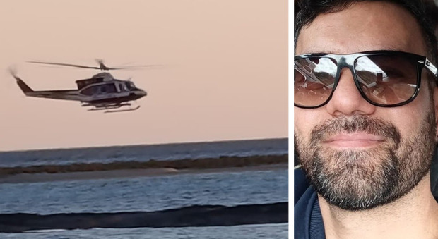 Porto Cesareo, si cerca ancora l'uomo disperso in mare: elicotteri e droni in volo
