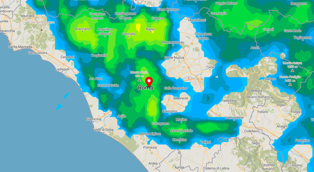immagine Bomba d'acqua a Roma, quanto durerà? Le previsioni meteo di oggi (e dei prossimi giorni)