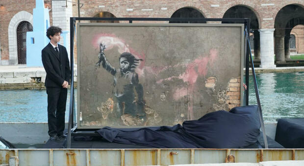 Banksy, una nuova vita per il piccolo migrante