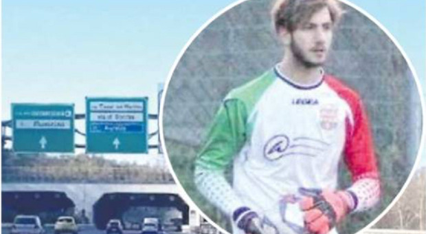 Riccardo Giorgini morto a 27 anni sul Gra, lo schianto in auto e poi le fiamme. La sua squadra: «Non ti dimenticheremo»