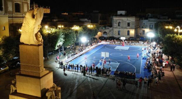 Basket sotto le stelle a Santa Teresa