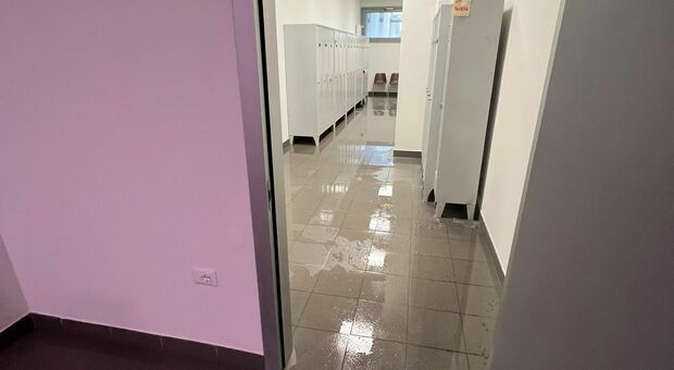Cittadella della Salute, allagamento a pochi giorni dall'apertura: rotto uno dei tubi dell'acqua calda