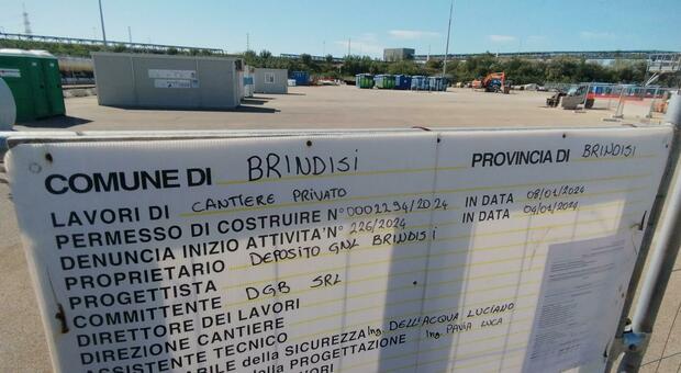 Edison, stop a deposito costiero Gnl a Brindisi