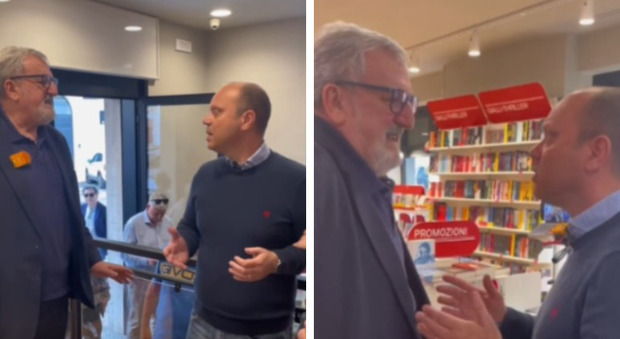 Emiliano contestato dal consigliere regionale Vietri: «Presenti il libro mentre le tasse si alzano». Video