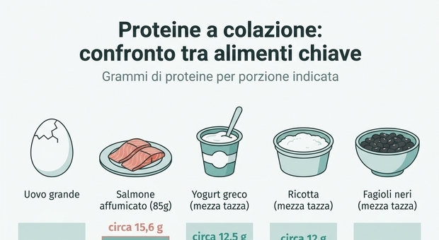 immagine Colazione proteica, cosa mangiare e i benefici: quattro alternative alle uova, dal salmone allo yogurt