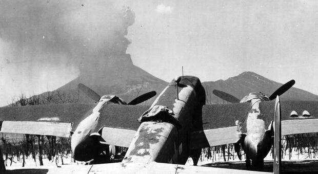 Il Vesuvio e la guerra: la storia in cento foto