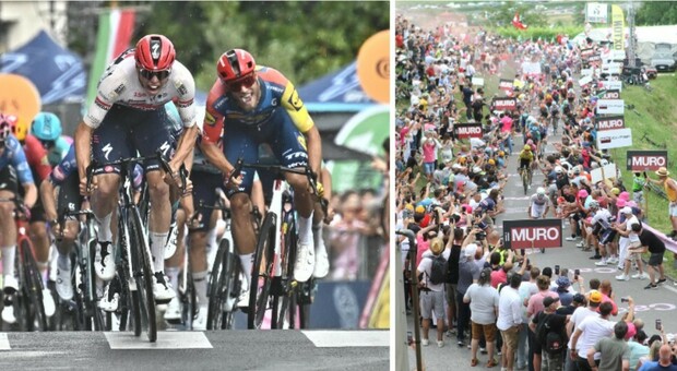 Giro d'Italia, il muro di Ca' del Poggio non fa selezione e Magnier vola ancora. Oggi il tappone dolomitico e domani il Friuli