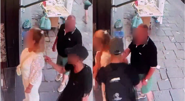 Napoli, turista scippata della collanina d'oro: il ladro ripreso dalle telecamere| Il video