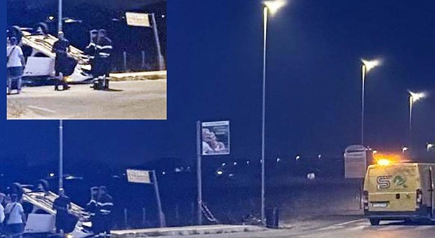 immagine Ardea, incidente stradale in nottata sulla litoranea di Tor San Lorenzo: morto un 19enne di Albano e 4 feriti gravi