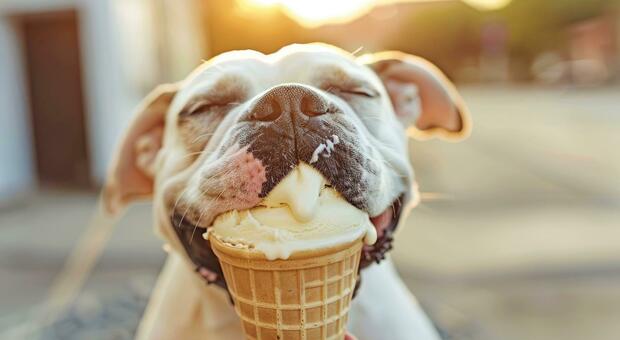immagine Estate, idee fresche per cani: spuntini fai da te e gelati nella ciotola. Come proteggere i nostri amici a quattro zampe dal caldo