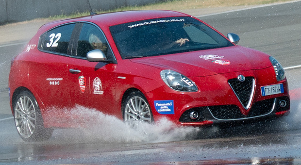 test sulla pista di Varano de' Melegari