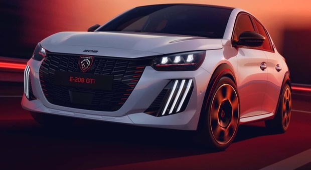La Peugeot 208 GTI elettrica