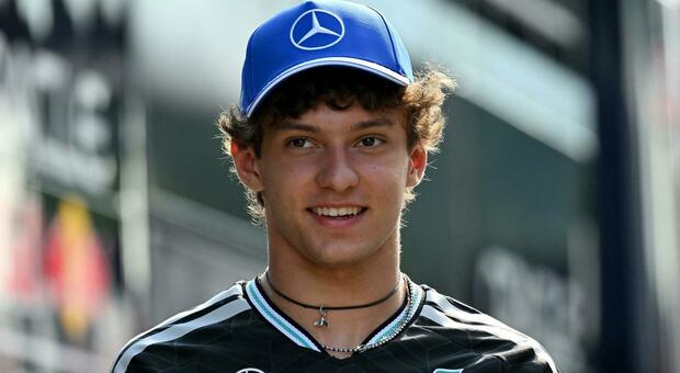Kimi Antonelli al Red Bull Ring in Austria