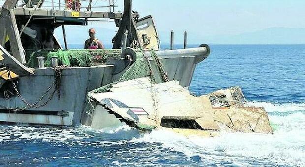 immagine Gaeta, il relitto trovato in mare riapre il 