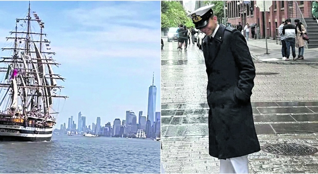 Amerigo Vespucci a New York: a bordo c'è il brindisino Alessandro Picoco. Il suo racconto
