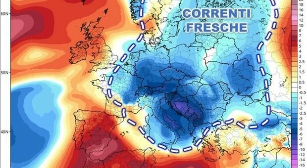 immagine Caldo estremo, ecco quando finirà: c'è la data della svolta con la «rinfrescata scandinava»