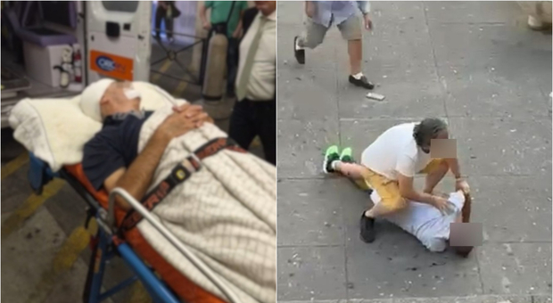 Dimesso il 70enne aggredito in piazza da un diciottenne a Grumo Nevano: dovr&agrave; affrontare la riabilitazione