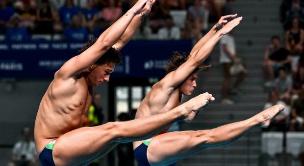 Europei nuoto, bronzo per l'Italia nei 3m sincro con Belotti-Santoro. Oro per la Germania