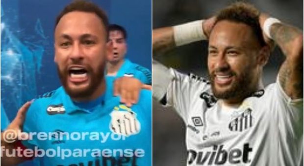 Neymar, parolacce e insulti agli avversari dopo la partita contro il Remo: la lite nel tunnel e il video (diventato subito virale)